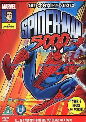 £149.99 • Buy SPIDER-MAN 5000 1981 1982 Animated Cartoon TV Show Complete Series DVD Box Set
