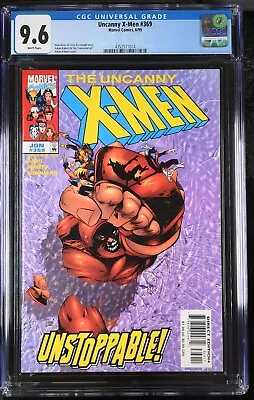 Uncanny X-Men #369 CGC 9.6 Adam Kubert Juggernaut Cover Marvel Comics • $49.99