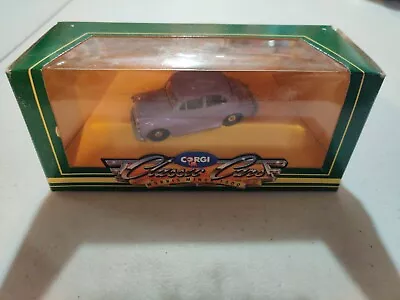 Corgi Classic Cars Morris Minor 1000 D702/4 Purple CIB • $12.74