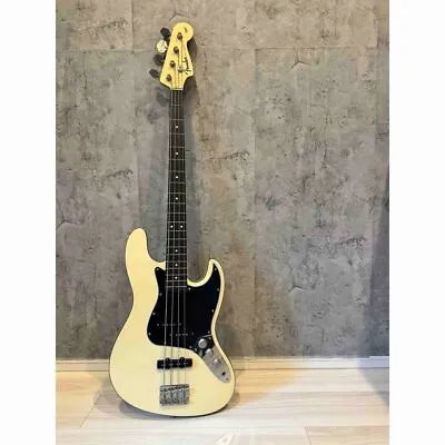 Fender Japan Electric Bass Guitar Aerodyne Jazz Vintage White W/SC  USED  #1184 • $1609.93