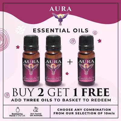 £3.53 • Buy Essential Oils Natural Pure Aromatherapy Essential Oil Fragrances Diffuser 10ml