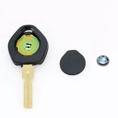 Uncut HU58 W/Light&Logo Transponder Key Shell No Chip For BMW 3 5 7 E34 E36 E32 • $9.83