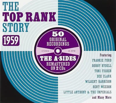 The Top Rank Story 1959 2-CD NEW SEALED Adam Faith/Crests/Craig Douglas/Emjays+ • £4.99