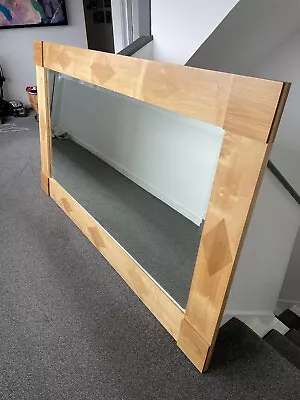 £150 • Buy Large Handmade Oak Framed Mirror 