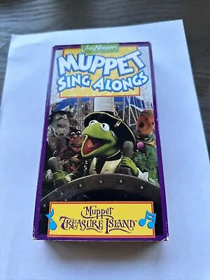 New Vintage Muppet Sing-Alongs - Muppet Treasure Island (VHS 1996) • $10