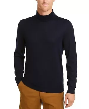 Club Room Mens Merino Wool Turtleneck Sweater Green Medium • $21.50