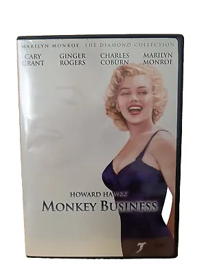 Monkey Business (DVD 2005 Marilyn Monroe Diamond Collection Sensormatic) • $9.59