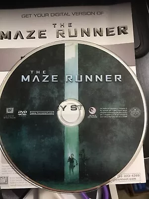 The Maze Runner Replacement (DVD Disc No Artwork  Includes Digital  Movie • $6.99