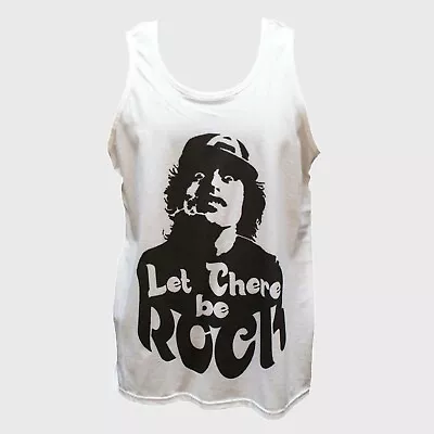 AC DC Rock Metal T-shirt Sleeveless Unisex Vest Tank Top S-2XL • £14.99