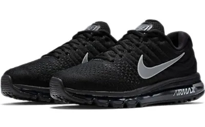 Nike Air Max 2017 Mens US Size 7-15 Black Anthracite Running Sneakers Shoes New✅ • $189.95