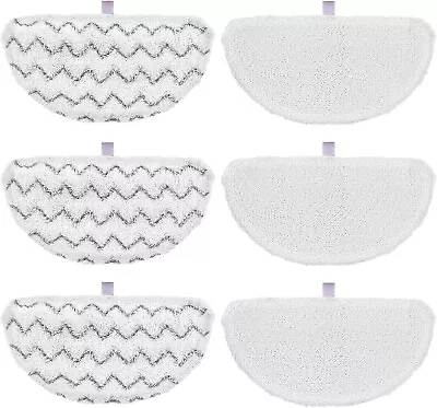 6 Pack Steam Mop Pads Compatible Bissell Powerfresh 1806 1940 1544 1440 2075A Se • $52.99