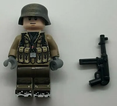 Lego Minifigure - WW2 Schutzstaffel Kharkov Solider #1 - TMC - STG44 / MP40 • $64.95