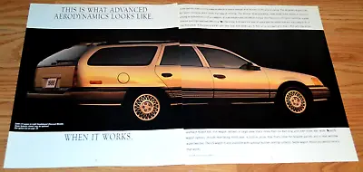 1988 Mercury Sable Ls Wagon Original Dealer Advertisement Print Ad 88 Sandalwood • $9.99