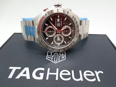 $4000 Men's Tag Heuer Formula 1 Caz2010-1 Chronograph Watch Autom(129012-1 Jnoo) • $2299.95