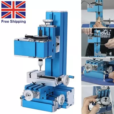 £179.99 • Buy Mini Motorized Lathe Machine DIY Tool Metal Woodworking Hobby Model Making 24W
