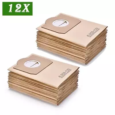 12 Pcs Vacuum Bags For KARCHER WD3 WD3.5P Premium MV3 MV3P WD3.300M WD3.330M • $25.99