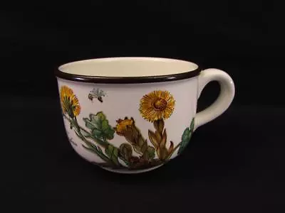 Botanica By Villeroy & Boch Flat Cup Various Flowers Thin Brown Trim B84 • $6.29