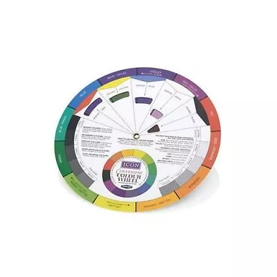 Pocket Colour Wheel Tool Mixing Paint Learning Artist Kids Convenient 17CM • £3.25