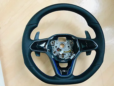 Vw Golf 8 R Tiguan R Line Steering Wheel DSG Shift Paddles Heating • $875