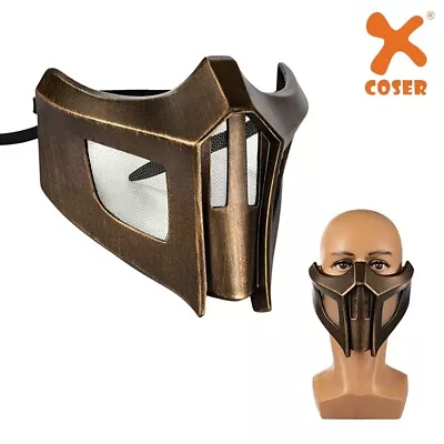 Xcoser 1:1 Mortal Kombat 11 Noob Saibot Mask Cosplay Props Replica For Halloween • $37.99