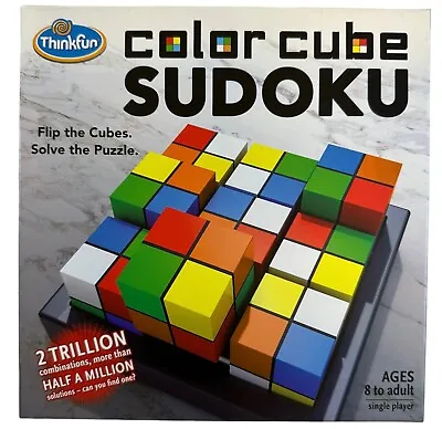 £13.75 • Buy Colour Cube Sudoku 3D Puzzle By Thinkfun (2016) Learning & Educational Game (6+)