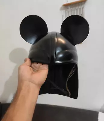 Star Wars Darth Vader Helmet With Mickey Ears For Adult  Adjustable Liner • £111.34