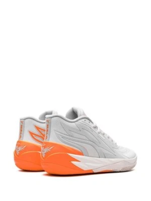 $173 • Buy PUMA MB.02 Platinum Grey Ultra-orange