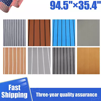 EVA Foam Boat Decking Deluxe Marine Yacht Flooring Mat Faux Teak Decking Sheet • $42.30