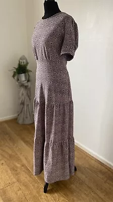 £7 • Buy Brown Beige Floral Topshop Maxi Dress