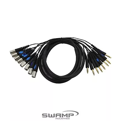 SWAMP 8 Channel XLR(m) - 1/4  TRS Balanced Loom / Multicore - 3m • $59.99