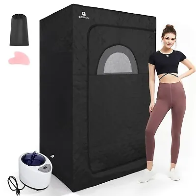 COSVALVE Portable Steam Sauna For Home Full Size Personal Steam Room Sauna B... • $212.70