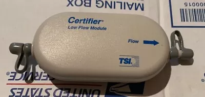 TSI 4074A Certifier Flow Analyzer Plus Low Flow Module Certifier FA Plus 4074A • $80