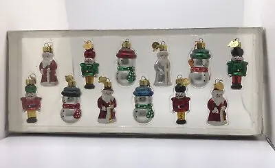 Petite Treasure's Miniature Glass Ornaments 12-Piece Box Set Mini C2317 New • $19.99