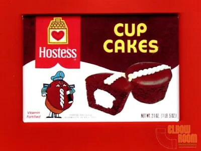 Vintage Hostess Cup Cakes Box Art 2x3  Fridge/locker Magnet  • $3.75
