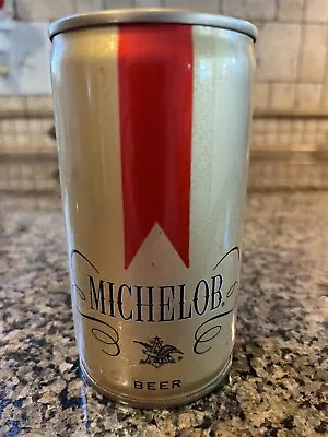 MICHELOB BEER 12 OZ STEEL ROUND EDGE Empty Beer CAN ANHEUSER ST LOUIS MISSOURI • $3