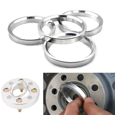 4Pcs/Set Car Wheel Hub Centric Rings Spacer 73.1 To 64.1 Mm Reduce Vibrations • $13.53