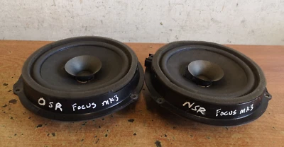 £20.99 • Buy Ford Focus Mk3 2011 Rear Left And Right Door Speaker (pair) Aa6t-18808-ca