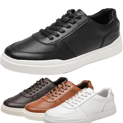 Men Fashion Sneakers Casual Shoes Lace Up Waking Lightweight Shoes US • $29.99