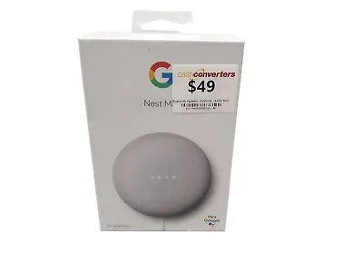 $49 • Buy Google Nest Mini (2nd Generation) Smart Speaker - Chalk (GA00638-AU)