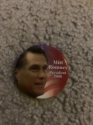 Mitt Romney (R) Presidential 2008 Political Button • $1.89