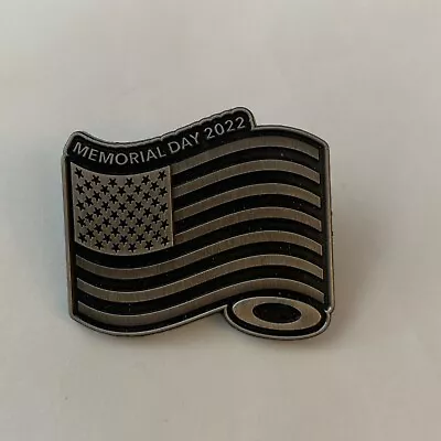 Oakley Military Pin Memorial Day 2022 Limited Numbered Veterans SI USA Flag • $30