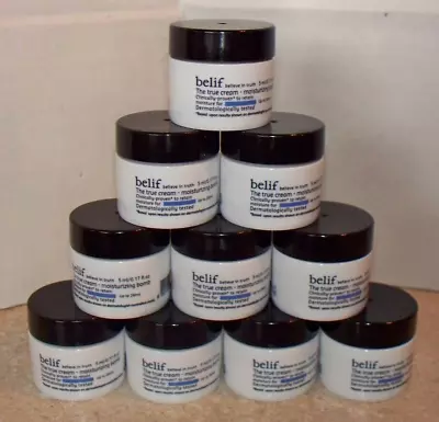 LOT OF 10 BELIF THE TRUE CREAM MOISTURIZING BOMB 5ML X 10 =50ml TOTAL • $14.99