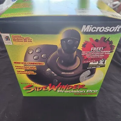  Microsoft Sidewinder Precision Pro Joystick  • $44