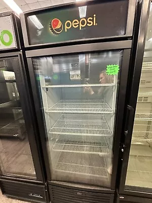 True Gdm-12 Used Single Glass Door Refrigerator Cooler Merchandiser  • $1000