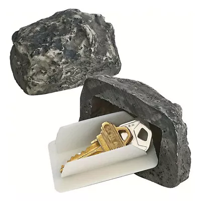 Hide A Spare Key Fake Rock Safe For Outdoor Garden Or Yard Geocaching • $7.94