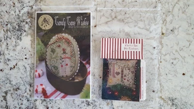 $3.81 • Buy Candy Cane Wishes & Shepherd's Bush Merry Be Pin Cushion Cross Stitch Patterns