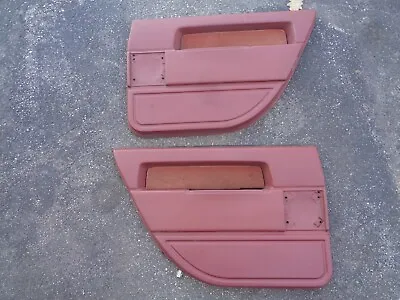 Volvo 740 760   Rear Door Panel    Left Rear Right Rear  Matched Pair   RED • $18