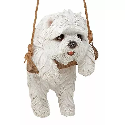 White Maltese Dog Hanging • $61.90