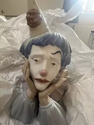 Lladro Large Clowns Head 1980-199retired Porcelain/ceramic  • £100