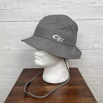 Outdoor Research Men's Interstellar Rain Bucket Hat Gray Size Small • $24.99